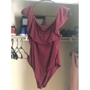 Off Shoulders Body Suit